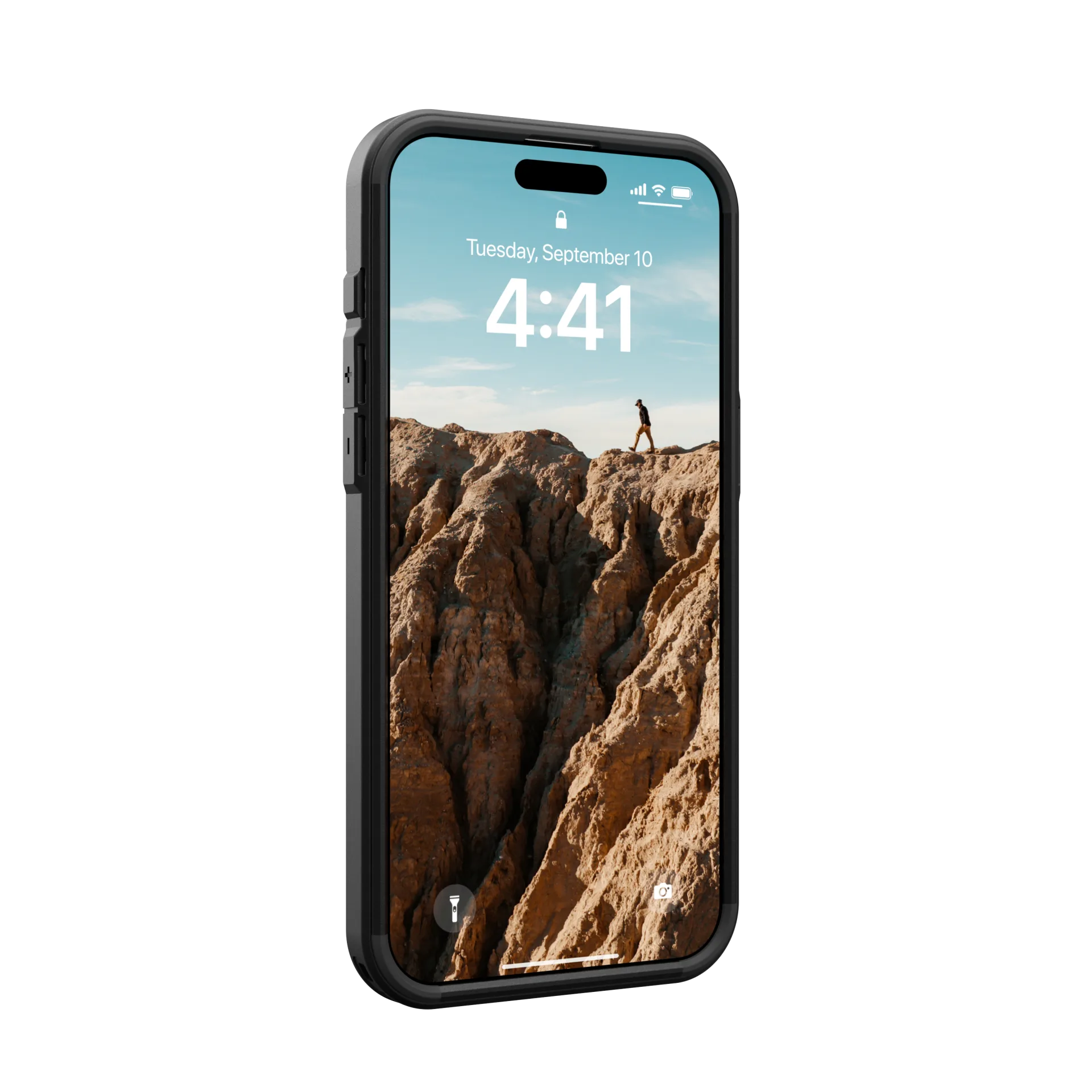 UAG Civilian MagSafe with ACTION BUTTON Slim Case iPhone 15 Pro Max 6.7 Black - Image 6