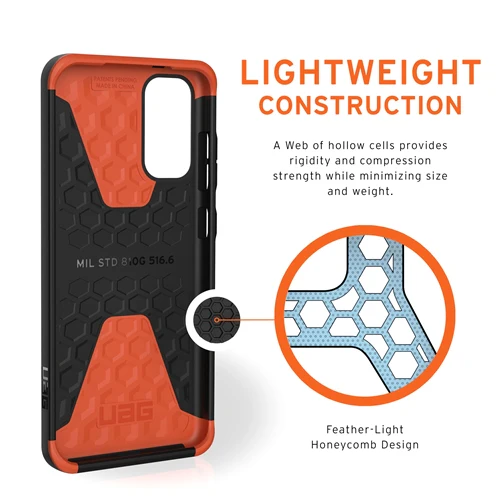 UAG Civilian Slim & Rugged Protective Case Samsung S20 6.2 inch Black - Image 3