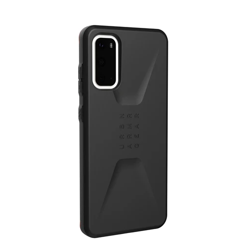 UAG Civilian Slim & Rugged Protective Case Samsung S20 6.2 inch Black - Image 6