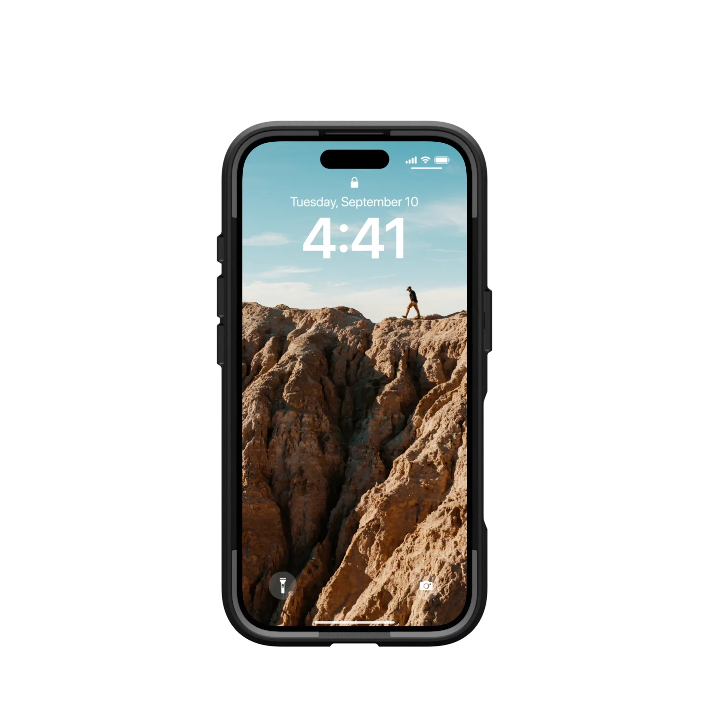 UAG Civilian Rugged Slim iPhone 16 Plus 6.7 Case & MagSafe - Black - Image 3