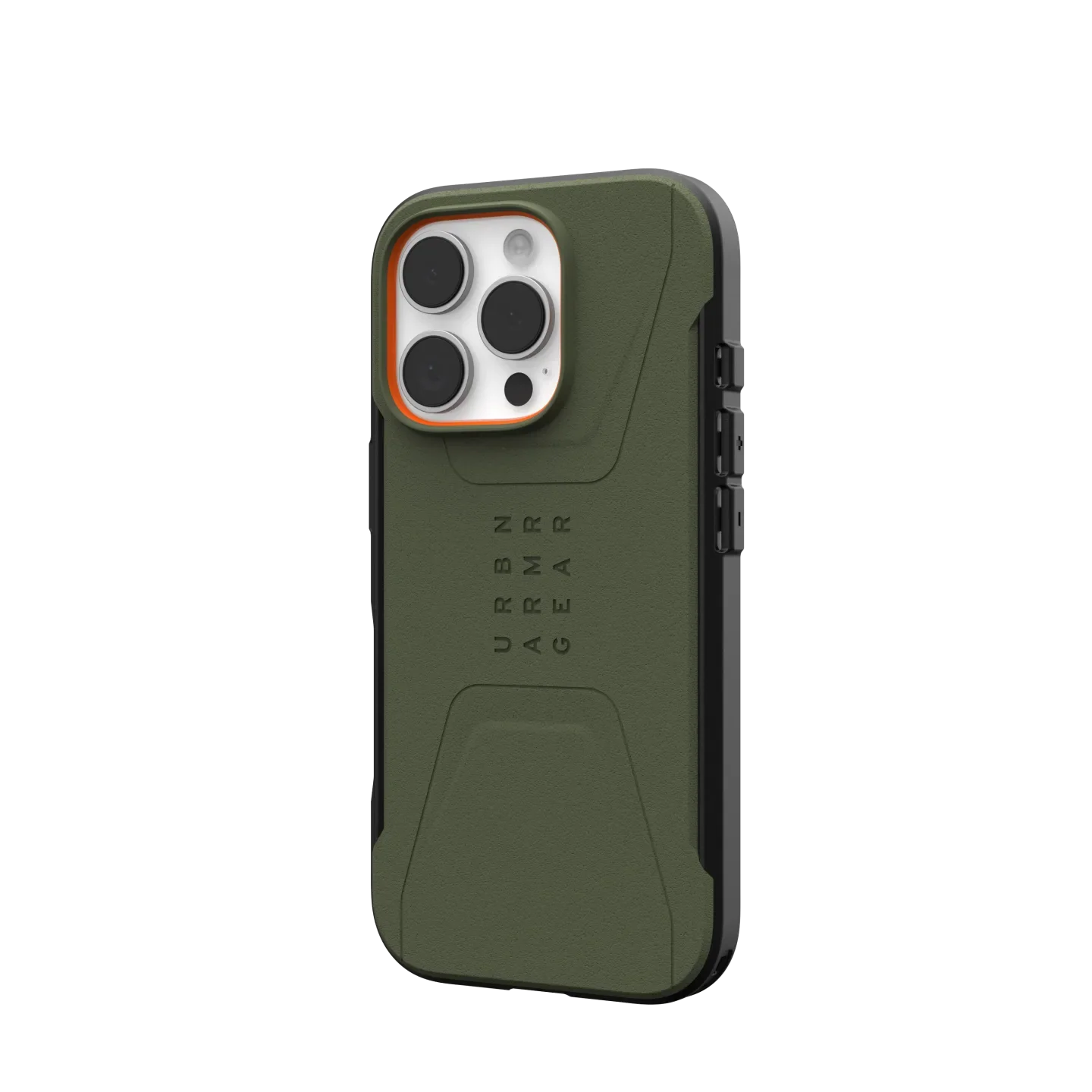 UAG Civilian Rugged Slim iPhone 16 Pro Max 6.9 Case & MagSafe - Olive - Image 7
