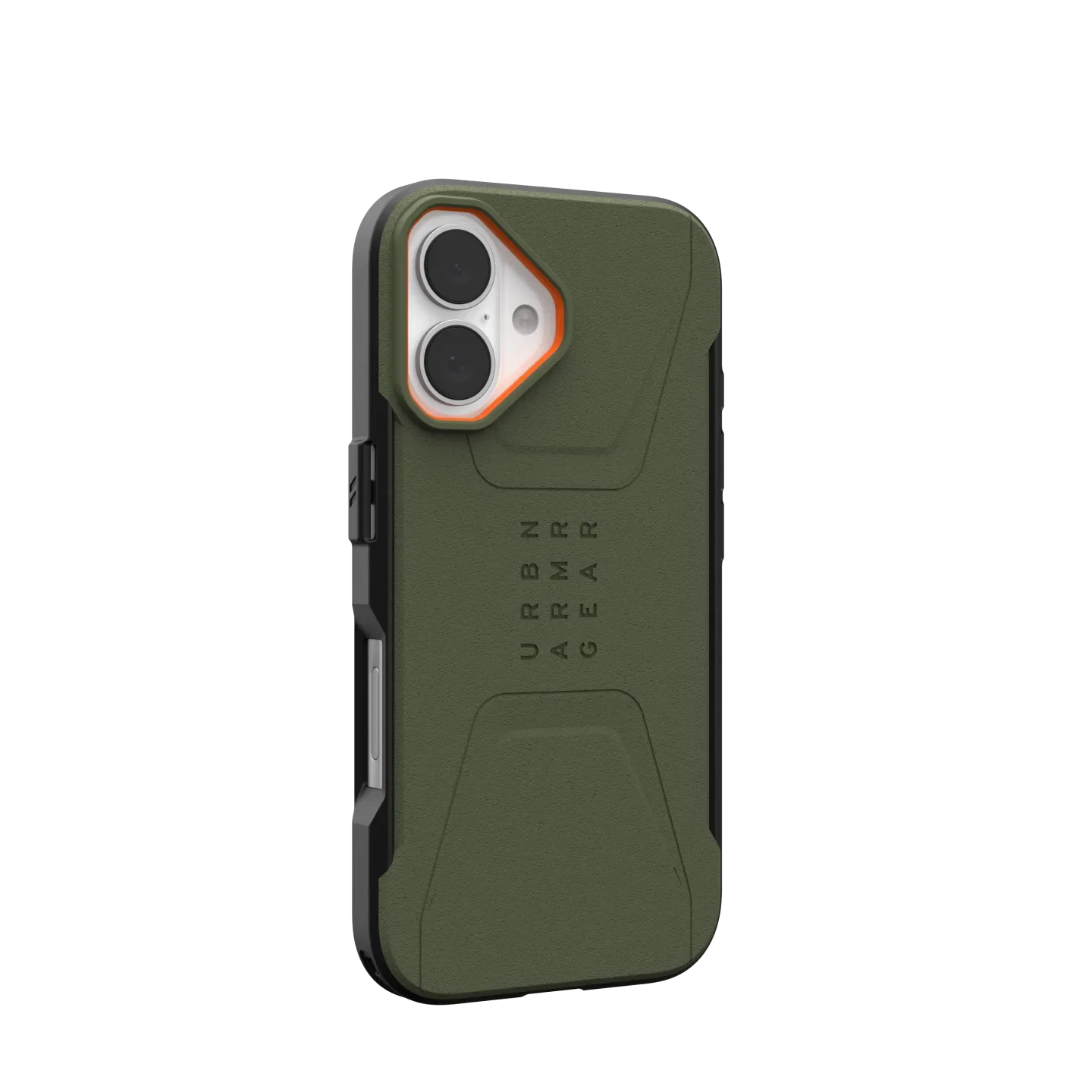 UAG Civilian Rugged Slim iPhone 16 Standard 6.1 Case & MagSafe - Olive - Image 6