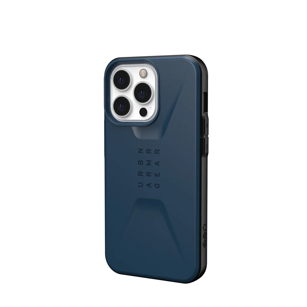 UAG Civilian Slim Rugged Case iPhone 13 Pro 6.1 Mallard Blue - Image 2