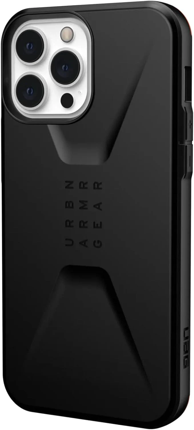 UAG Civilian Slim Rugged Case iPhone 13 Pro Max 6.7 Black - Image 2