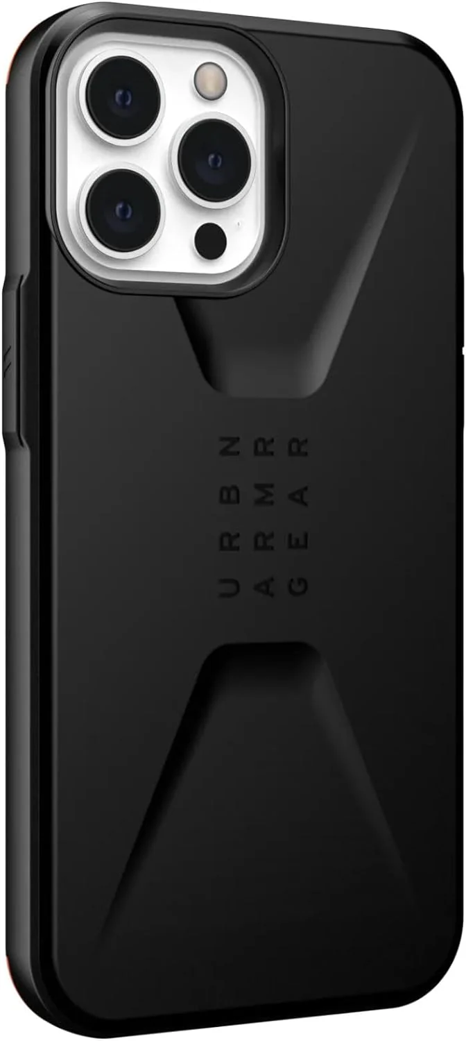 UAG Civilian Slim Rugged Case iPhone 13 Pro Max 6.7 Black - Image 3