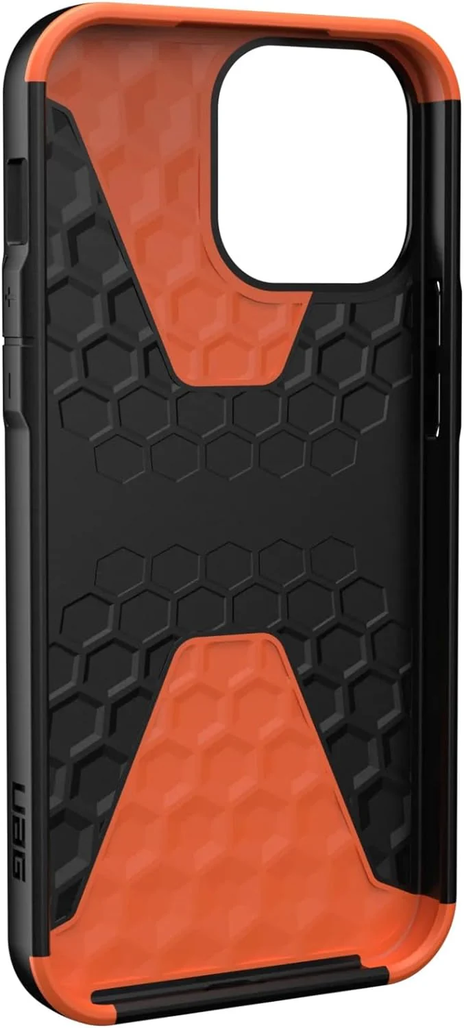 UAG Civilian Slim Rugged Case iPhone 13 Pro Max 6.7 Black - Image 6