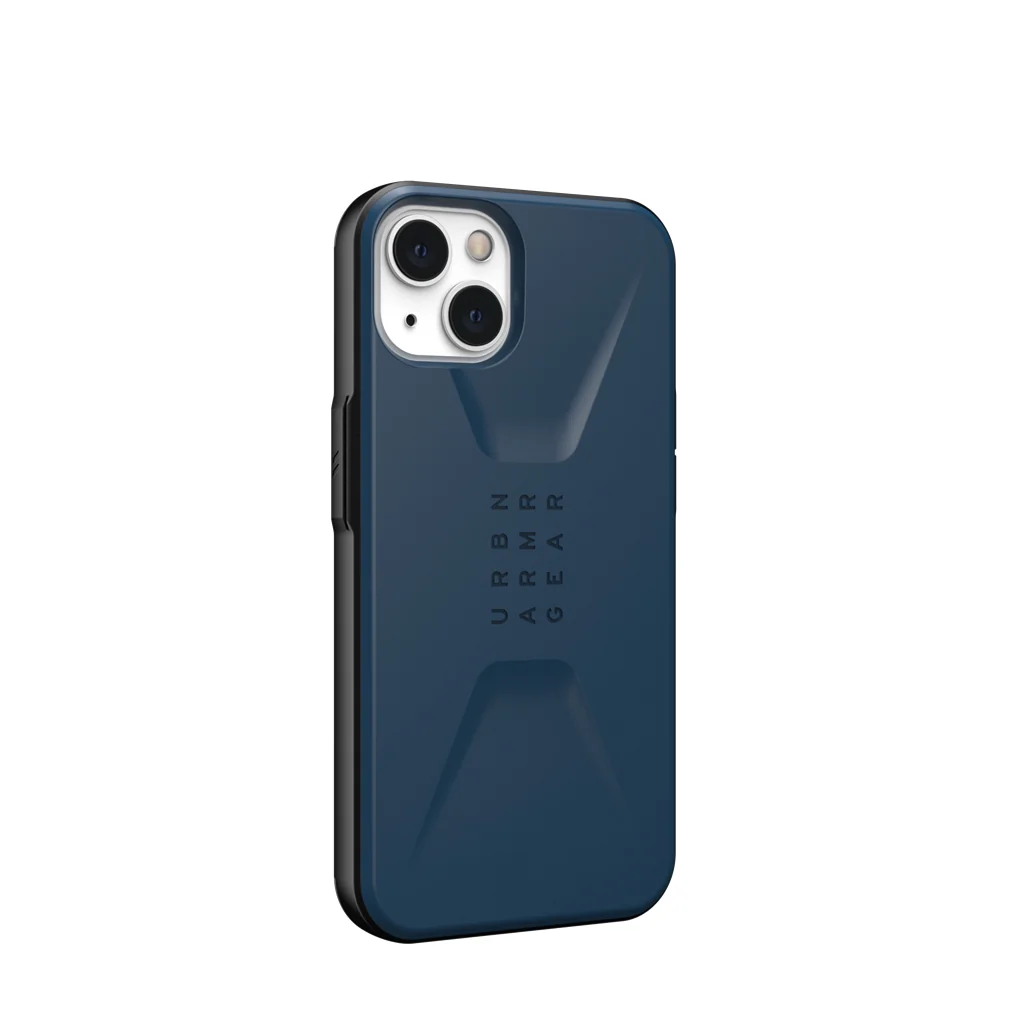 UAG Civilian Slim Rugged Case iPhone 13 Standard 6.1 Mallard Blue - Image 3
