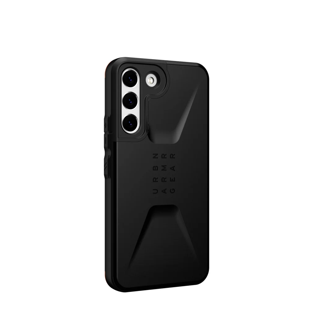 UAG Civilian Slim Tough Case Samsung S22 Standard 5G 6.1 - Black - Image 3