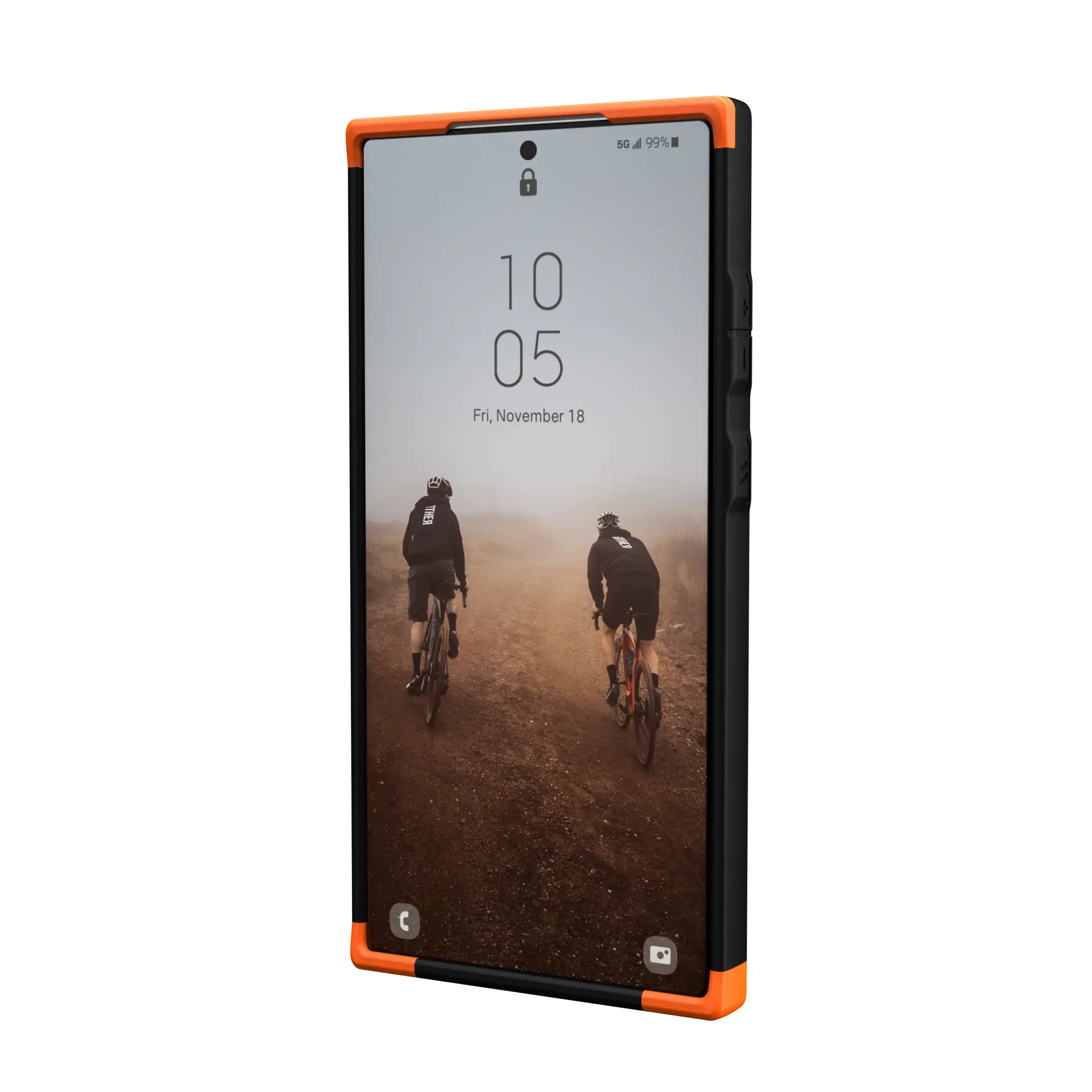 UAG Civilian Slim Tough Case Samsung S23 Ultra 5G 6.8 - Black - Image 5
