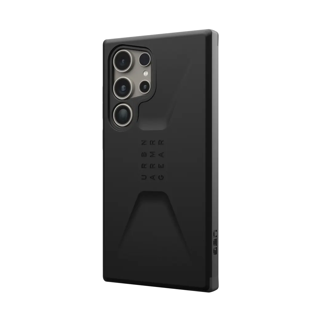 UAG Civilian Slim Tough Case Samsung S24 Ultra 5G 6.8 - Black - Image 8