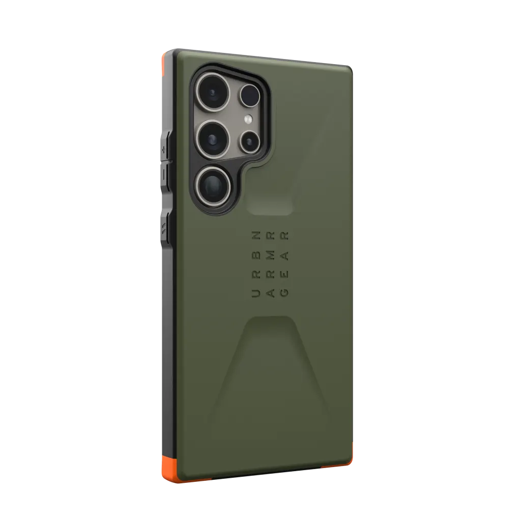 UAG Civilian Slim Tough Case Samsung S24 Ultra 5G 6.8 - Olive - Image 3