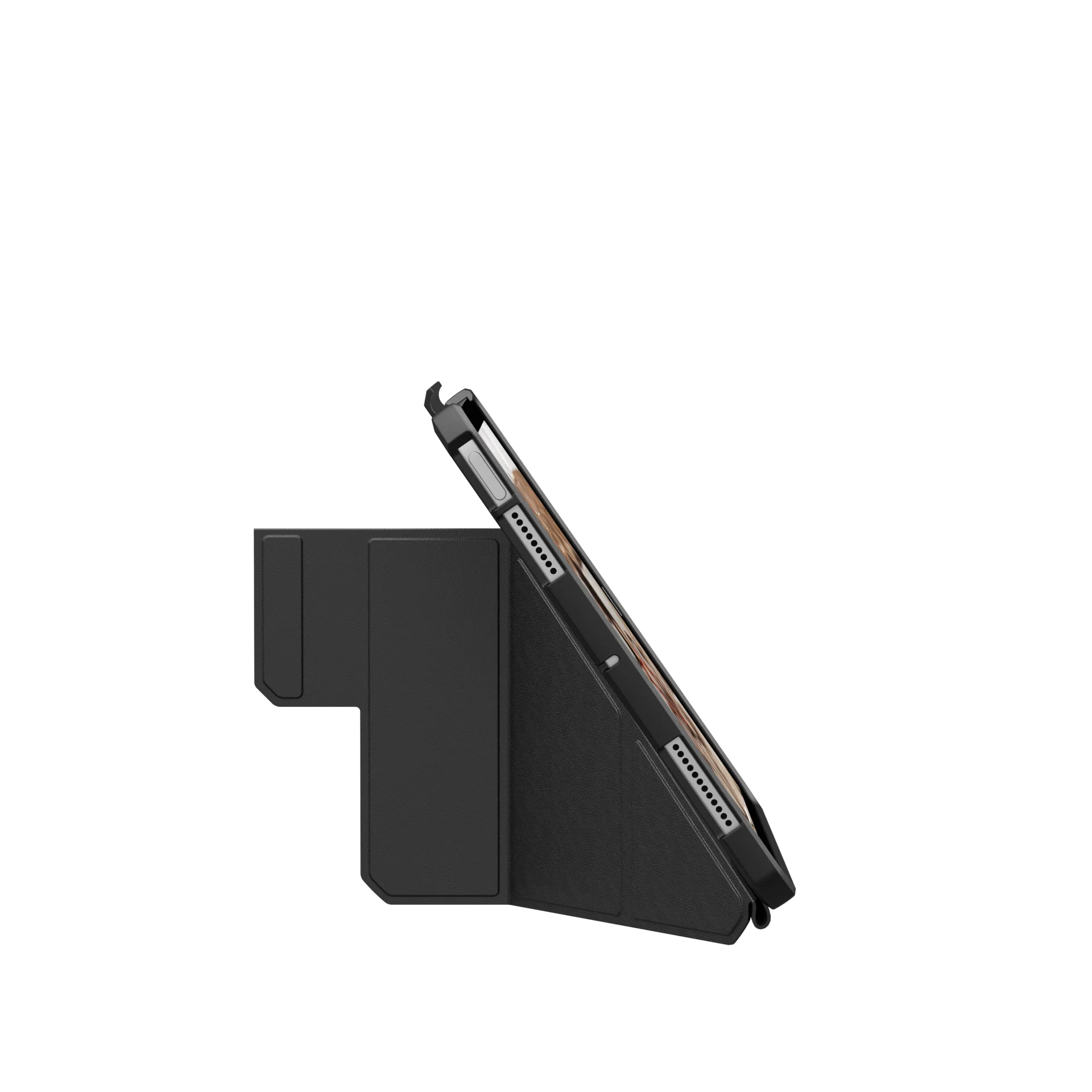 UAG Essential Armor Folio Rugged Case iPad Air 11 M2 & M3 / Air 4th & Air 5th - Black - Image 3
