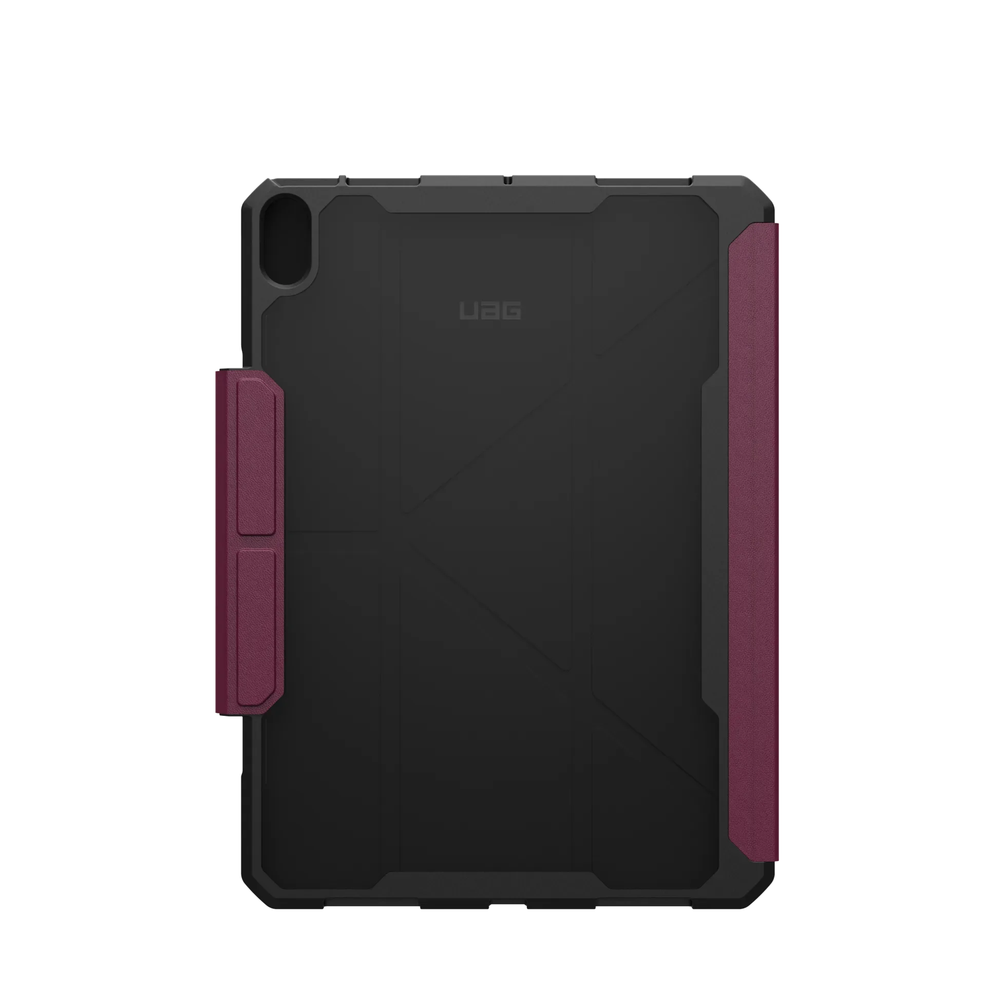 UAG Essential Armor Folio Rugged Case iPad Air 11 M2 & M3 / Air 4th & 5th - Bordeaux - Image 9