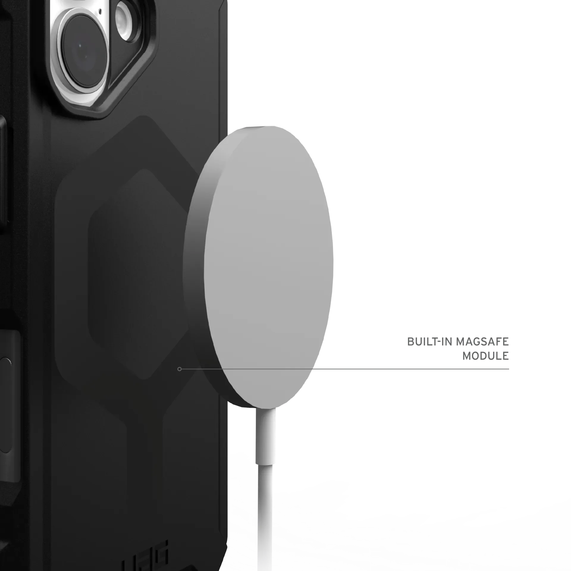 UAG Essential Armor MagSafe Case iPhone 16 Plus 6.7 - Black - Image 5