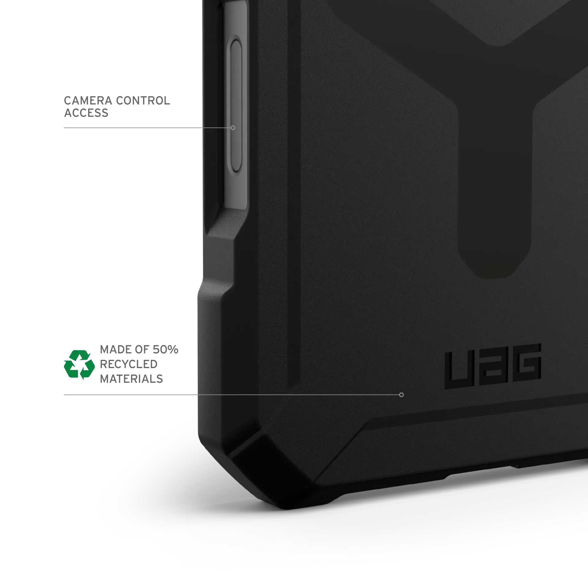 UAG Essential Armor MagSafe Case iPhone 16 Pro  6.3 - Black - Image 5