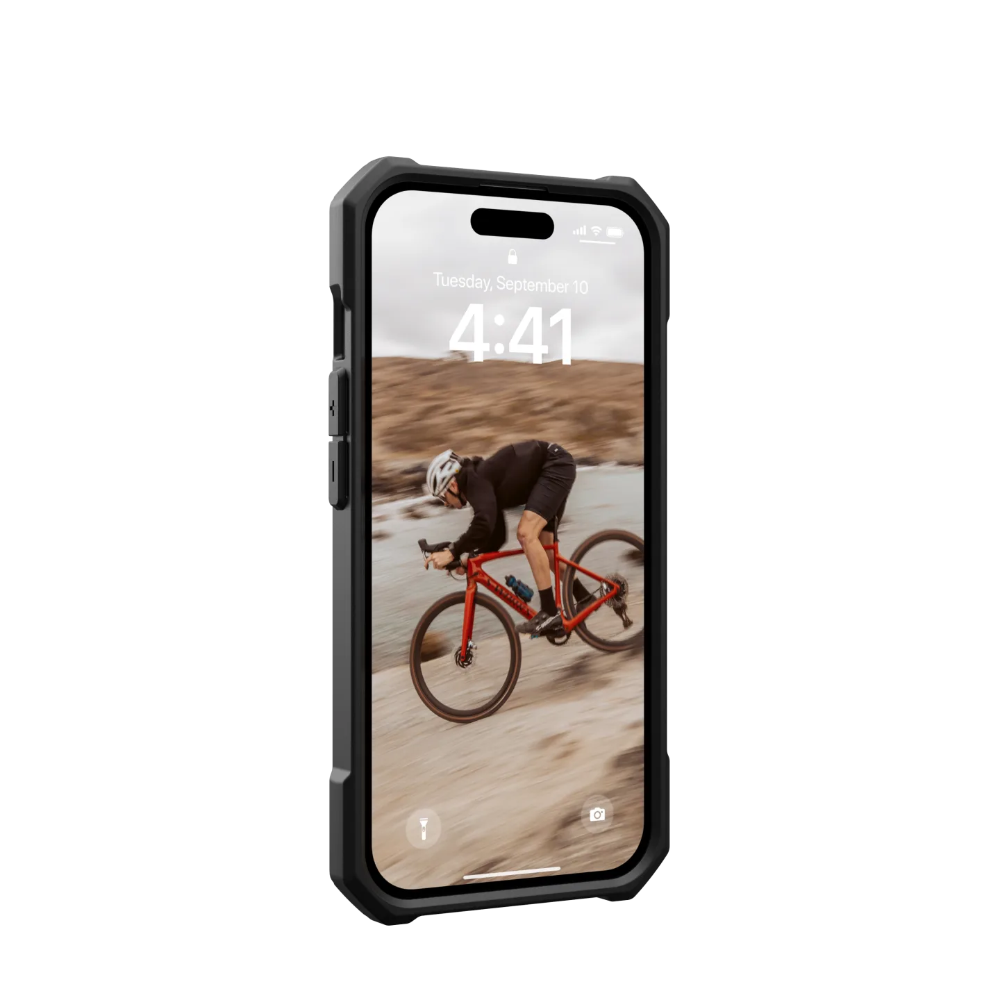 UAG Essential Armour Slim Case & MagSafe iPhone 17e / 16e / 15 / 14 / 13 Standard 6.1 - Black - Image 4