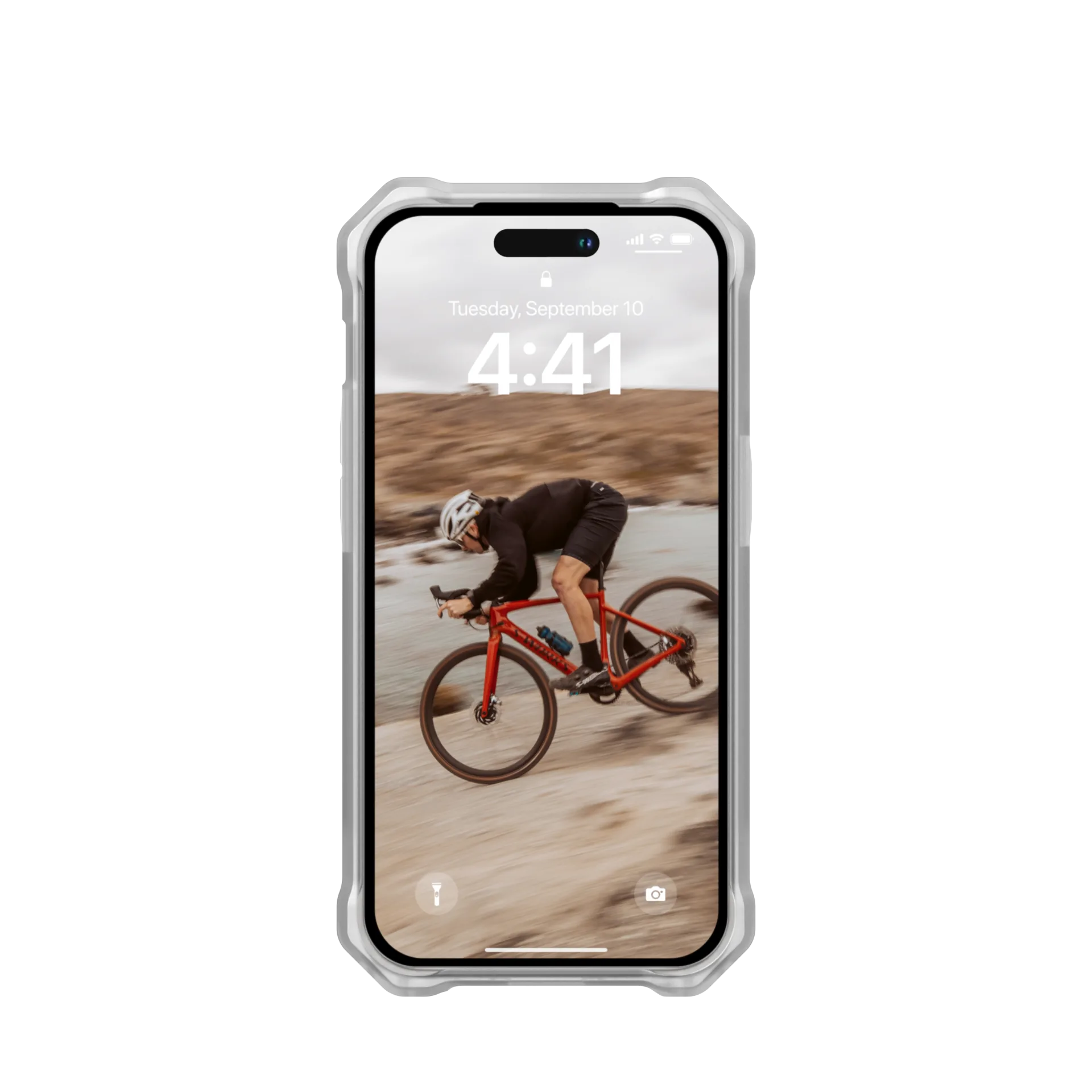 UAG Essential Armour Slim & MagSafe Case iPhone 14 Pro 6.1 Clear - Image 4