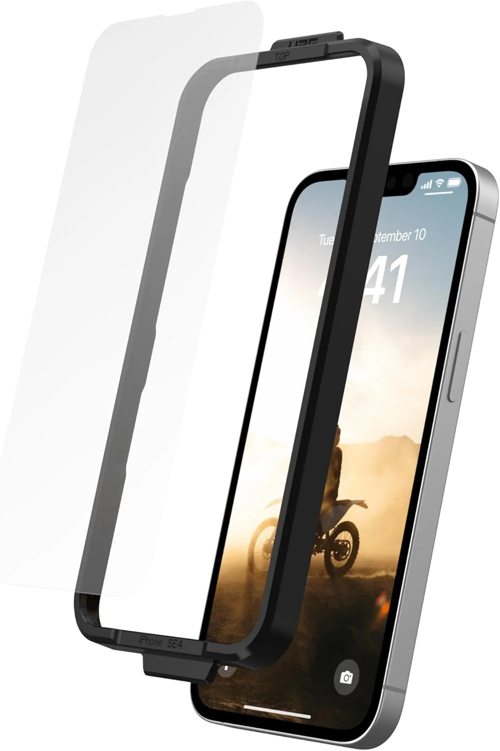 UAG Glass Screen Guard iPhone 17e / 16e / 14 / 13 Clear - Image 2