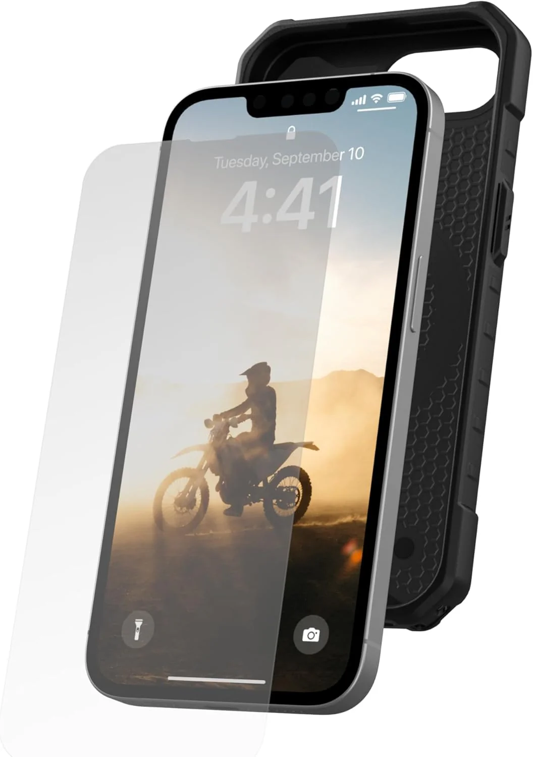 UAG Glass Screen Guard iPhone 17e / 16e / 14 / 13 Clear - Image 4