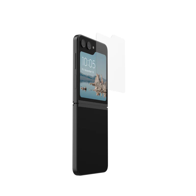 UAG Glass Shield Plus Screen Protector for Samsung Galaxy Z Flip 5 Clear - Image 3