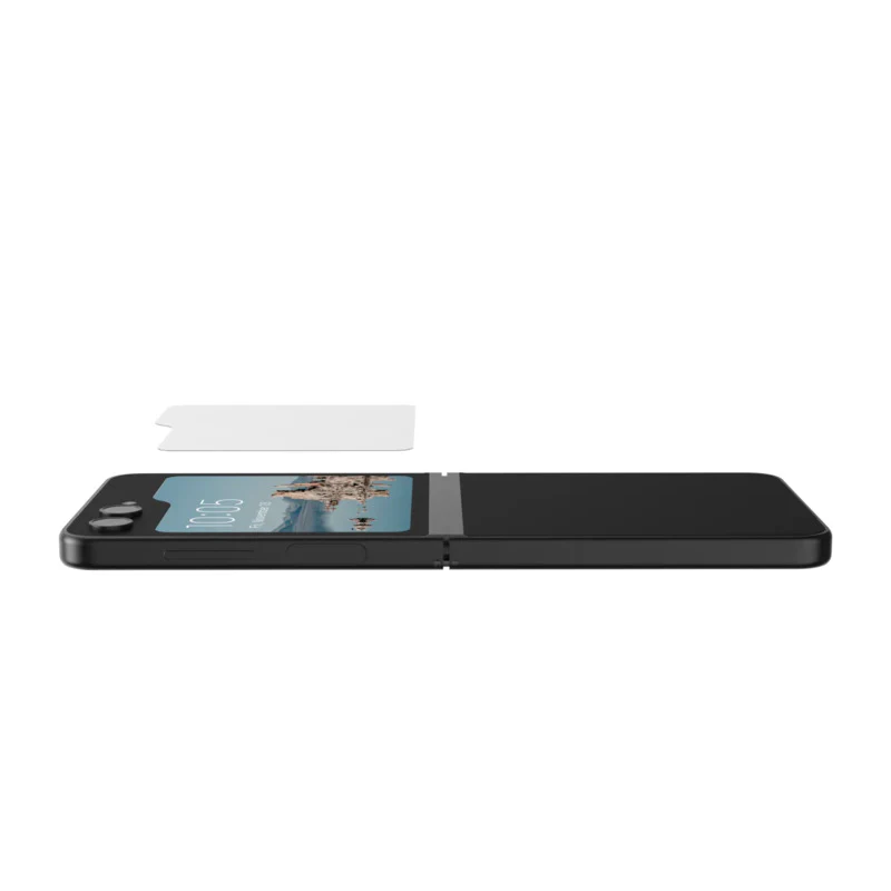 UAG Glass Shield Plus Screen Protector for Samsung Galaxy Z Flip 5 Clear - Image 4