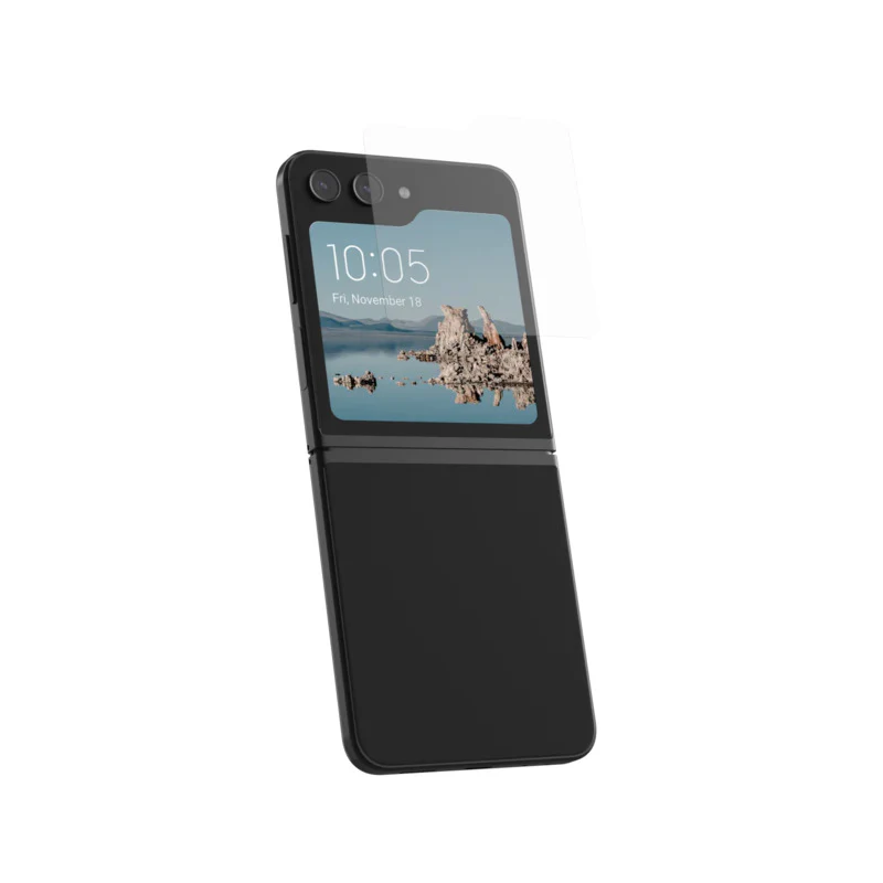 UAG Glass Shield Plus Screen Protector for Samsung Galaxy Z Flip 5 Clear - Image 5