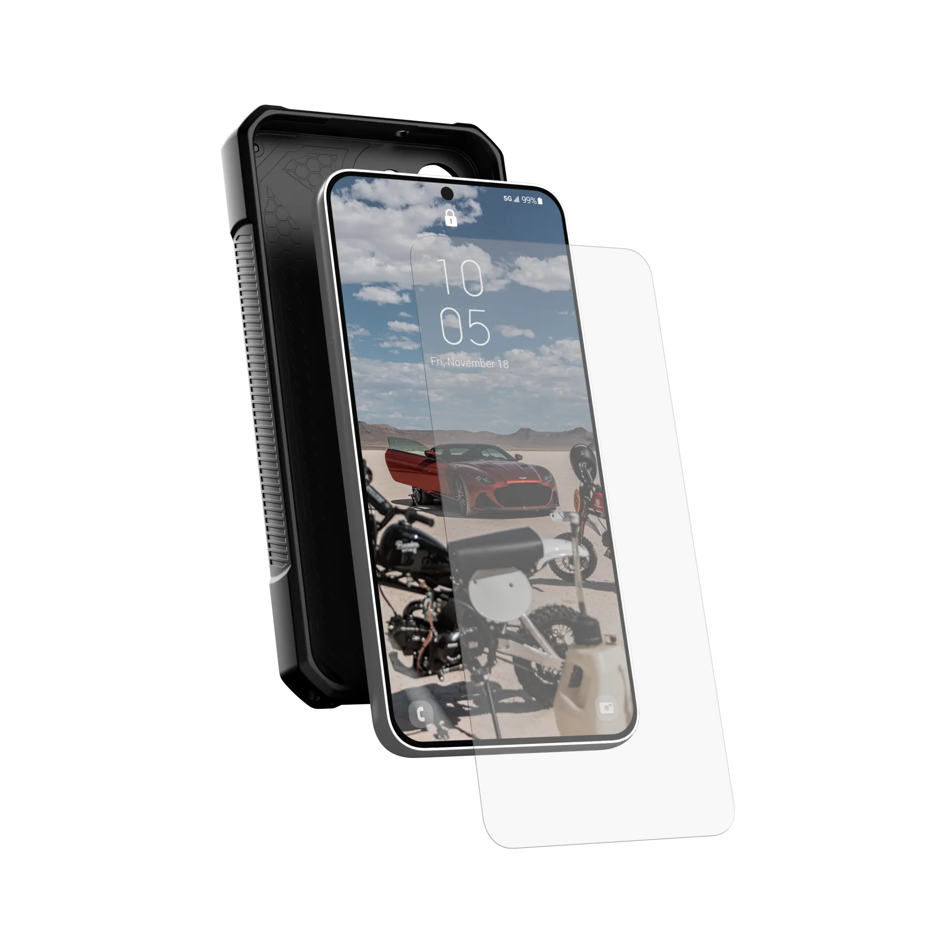 UAG Glass Shield Plus Screen Guard Samsung S24 Standard 6.2 - Clear - Image 5