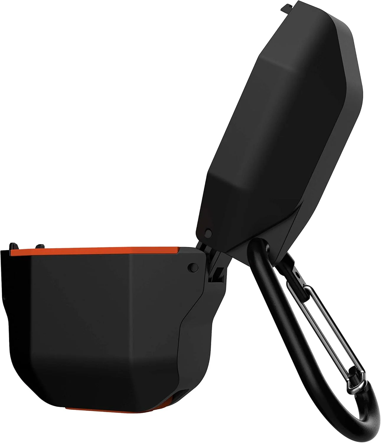 UAG Weatherproof Hard Case AirPods 1 & 2 -  Black/Orange - Image 7