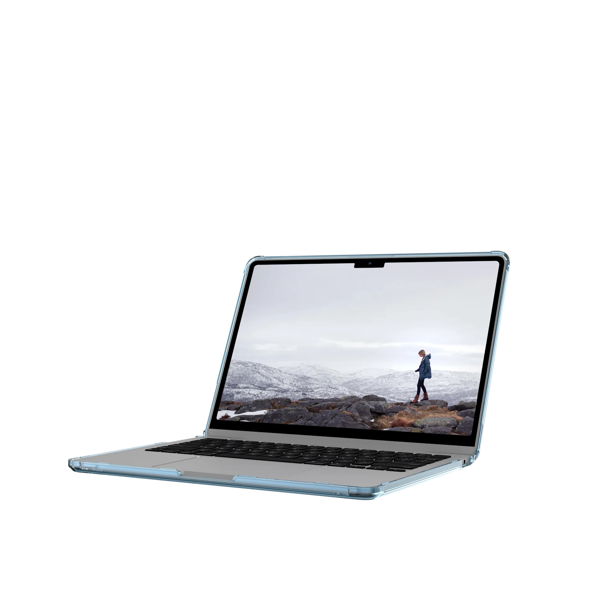 UAG Lucent Case MacBook Air 13 inch M2 / M3 / M4 2022-2025 Cerulean - Image 4