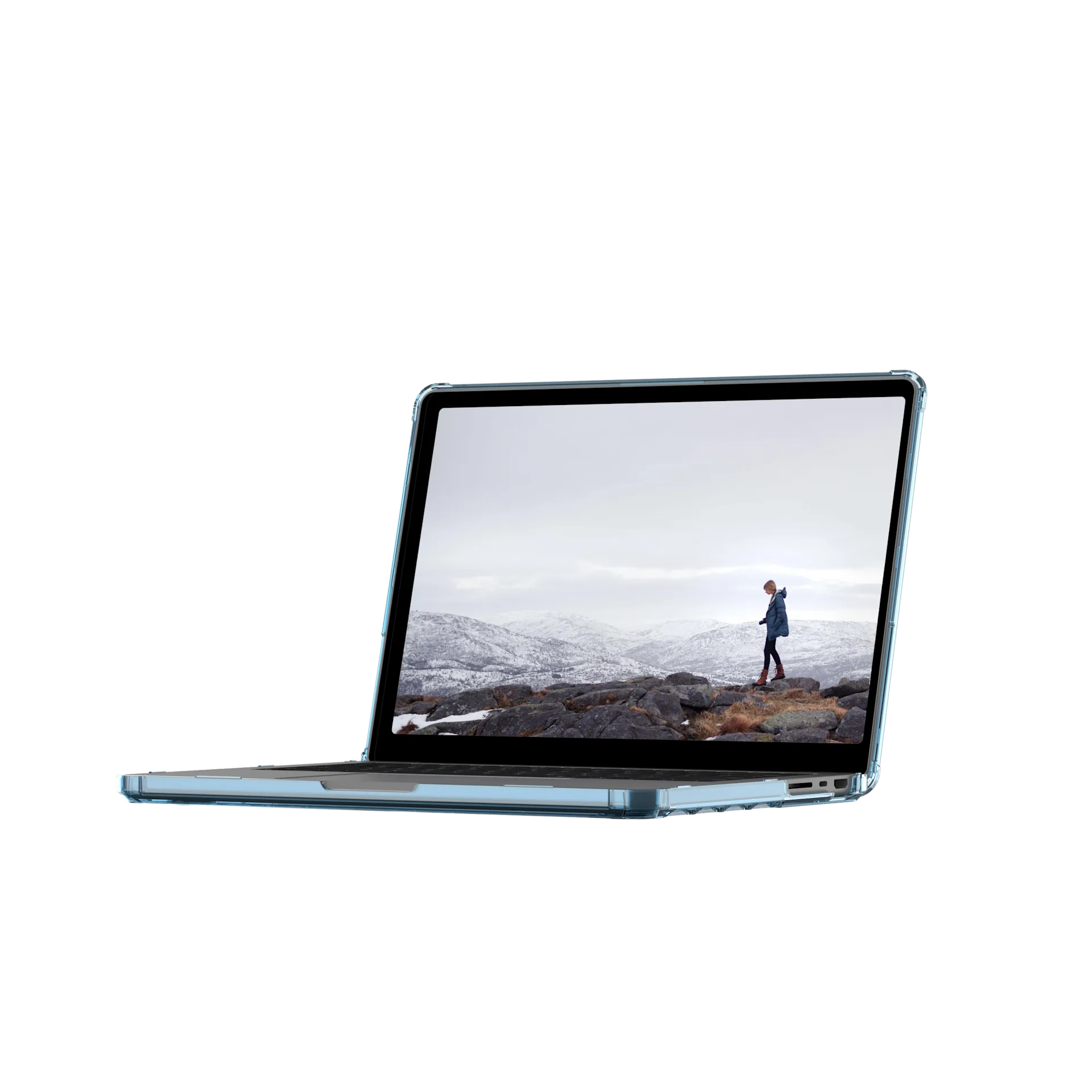 UAG Lucent Case Macbook Pro 14 inch M1 - M5 - Cerulean - Image 5