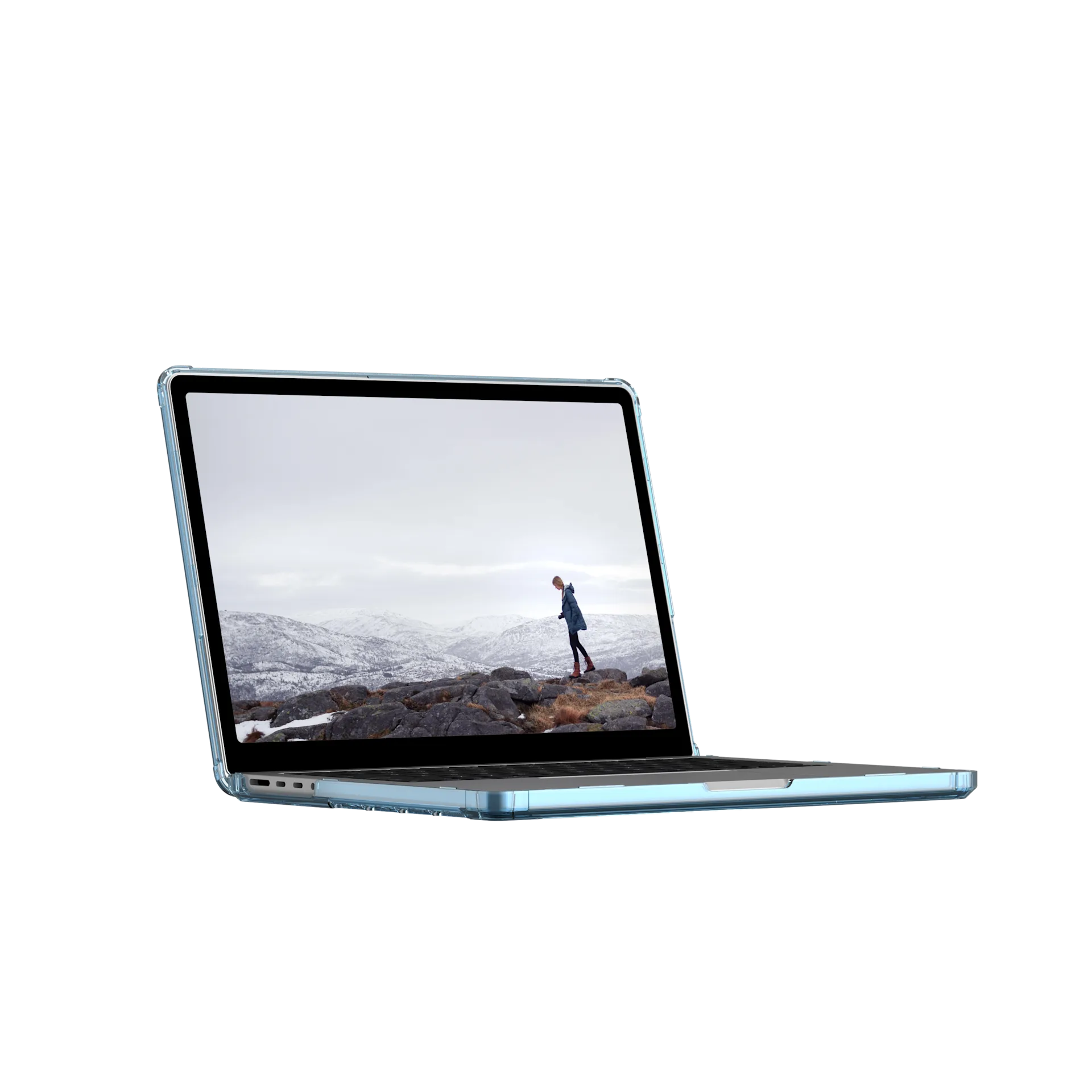 UAG Lucent Case Macbook Pro 14 inch M1 - M5 - Cerulean - Image 6