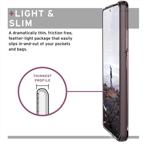 UAG Lucent Light Rugged Case Samsung S21 ULTRA 5G 6.8 inch - Rose - Image 5