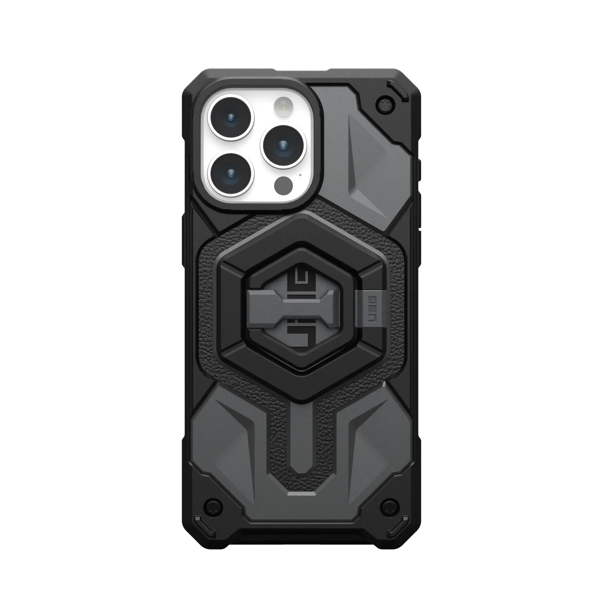 UAG MagSafe Magnetic Ring & Stand - Black / Silver - Image 3