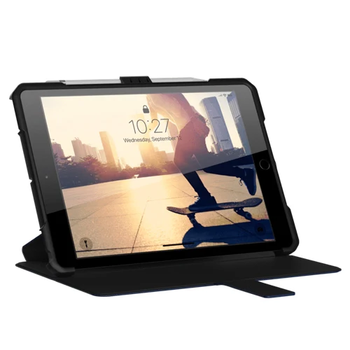 UAG Metropolis Rugged Tough Folio Case iPad 9th & 8th & 7th gen 10.2 - Cobalt - Image 7