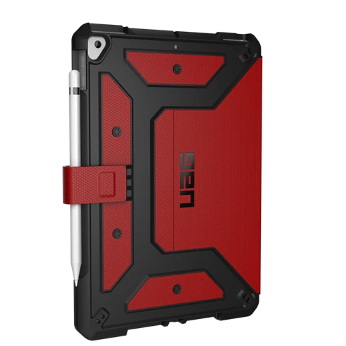 UAG Metropolis Rugged Tough Folio Case iPad 9th & 8th & 7th Gen 10.2  - Magma - Image 10