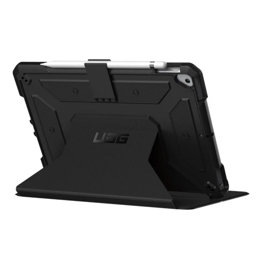 UAG Metropolis Rugged Tough Folio Case iPad 9th & 8th & 7th 10.2 - Black - Image 3
