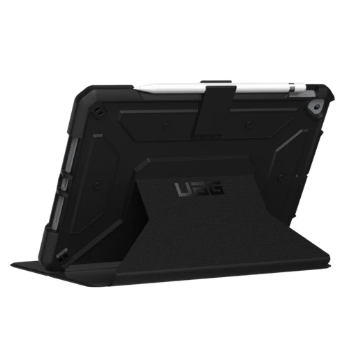 UAG Metropolis Rugged Tough Folio Case iPad 9th & 8th & 7th 10.2 - Black - Image 7
