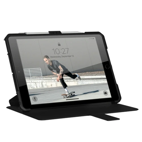 UAG Metropolis Rugged Tough Folio Case iPad 9th & 8th & 7th 10.2 - Black - Image 9