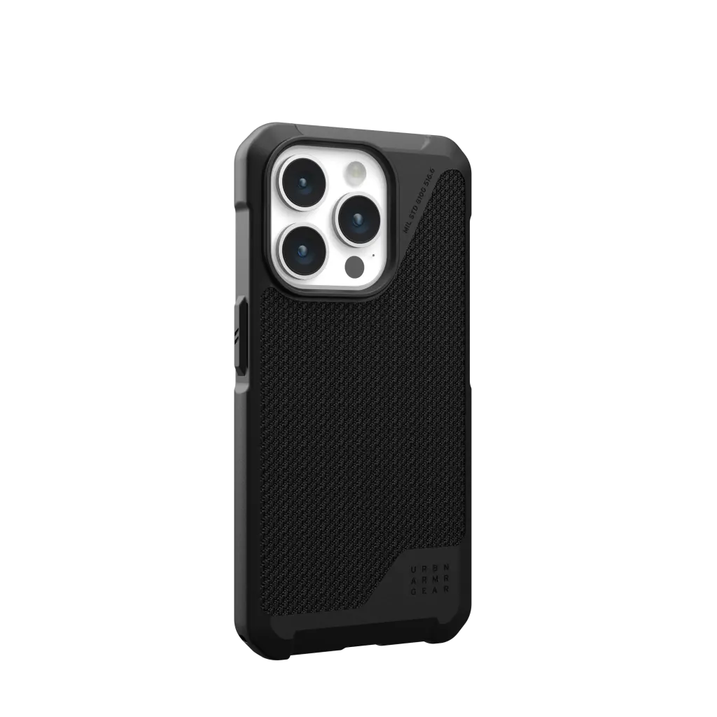 UAG Metropolis LT Kevlar MagSafe Case iPhone 15 Pro 6.1 Black - Image 3