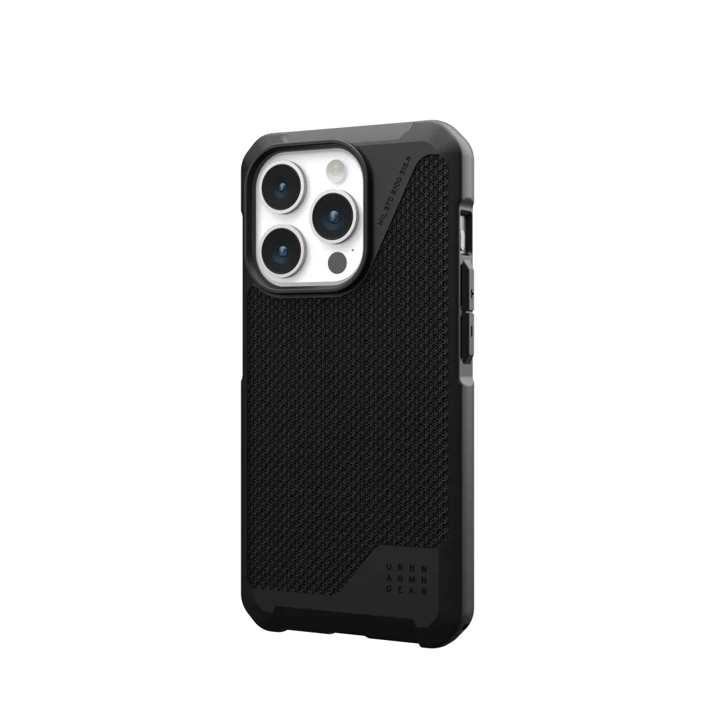 UAG Metropolis LT Kevlar MagSafe with Action Button Case iPhone 15 Pro Max 6.7 Black - Image 2