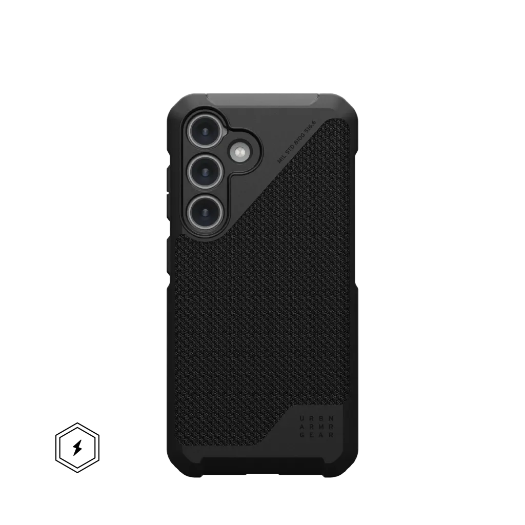 UAG Metropolis LT Pro Kevlar Case Samsung S24 Standard 5G 6.2 - Black - Image 7