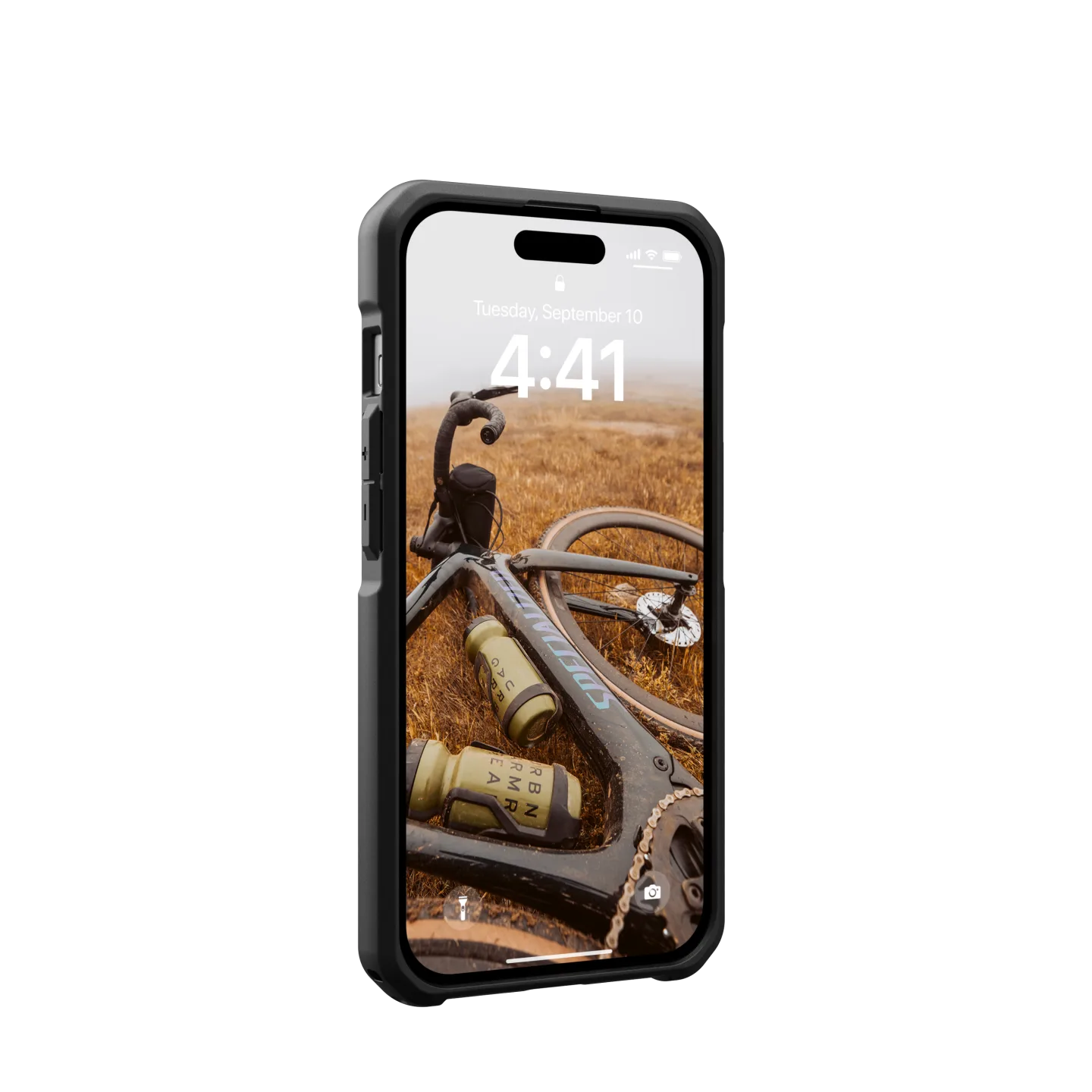 UAG Metropolis LT MagSafe Case iPhone 17e / 16e / 15 / 14 / 13 Standard 6.1 Kevlar Black with FREE SCREEN GUARD - Image 5