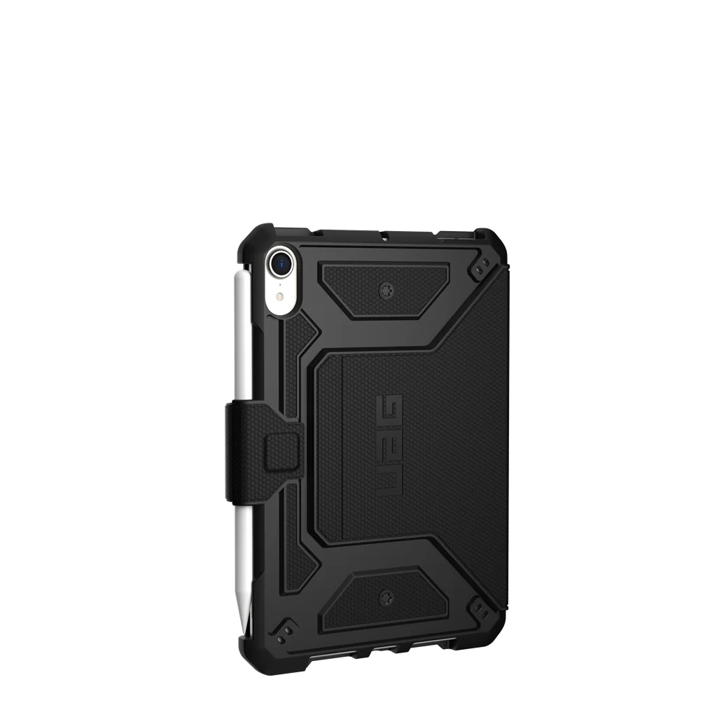 UAG Metropolis Rugged Folio Case for iPad Mini 6 / 7 - Black - Image 5