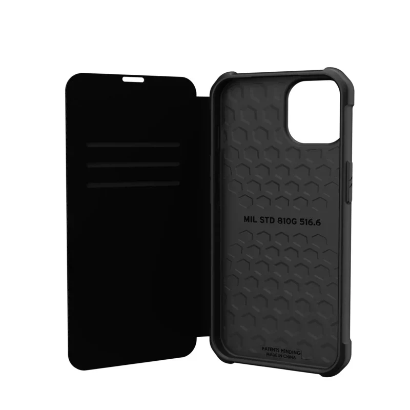 UAG Metropolis Rugged Folio Case Kevlar iPhone 14 / 13 Standard 6.1 Black - Image 6