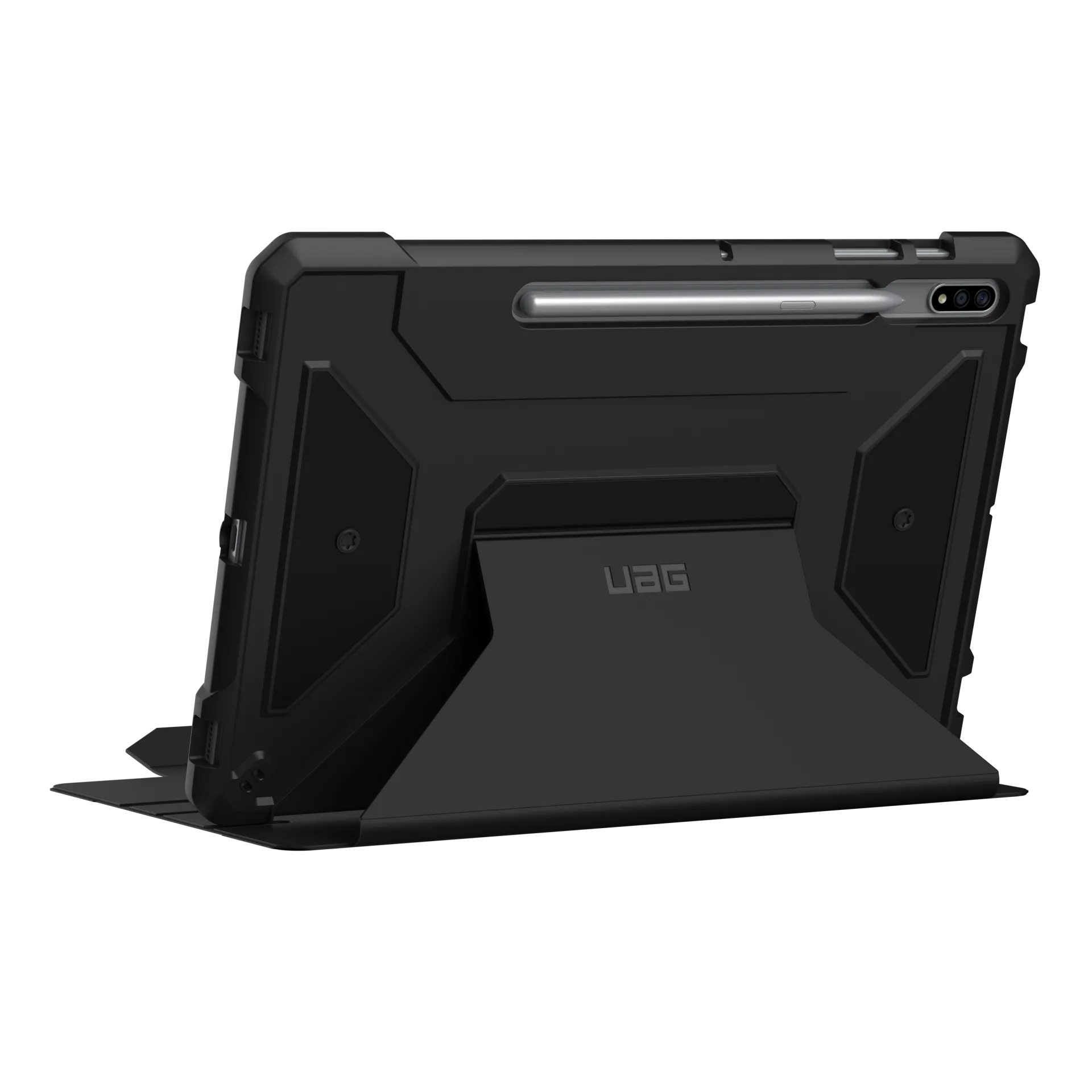 UAG Metropolis SE Folio Rugged Case Galaxy Tab S8 Plus & S7 Plus 12.4 inch - Black - Image 4