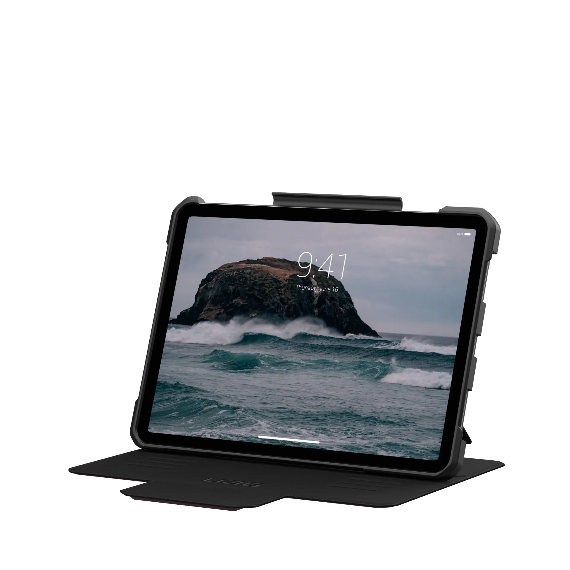 UAG Metropolis SE Folio Rugged Case iPad Air 11 M2 & M3 / Air 4th & Air 5th - Bordeaux Maroon - Image 11