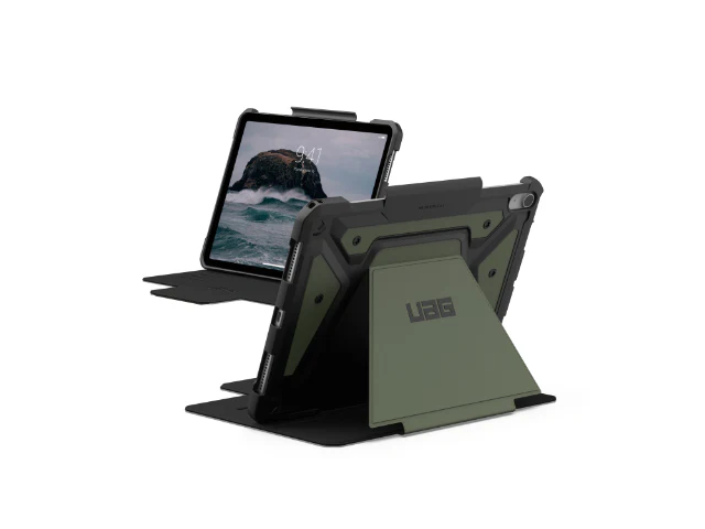 UAG Metropolis SE Folio Rugged Case iPad Air 11 M2 & M3 / Air 4th & Air 5th - Olive - Image 4
