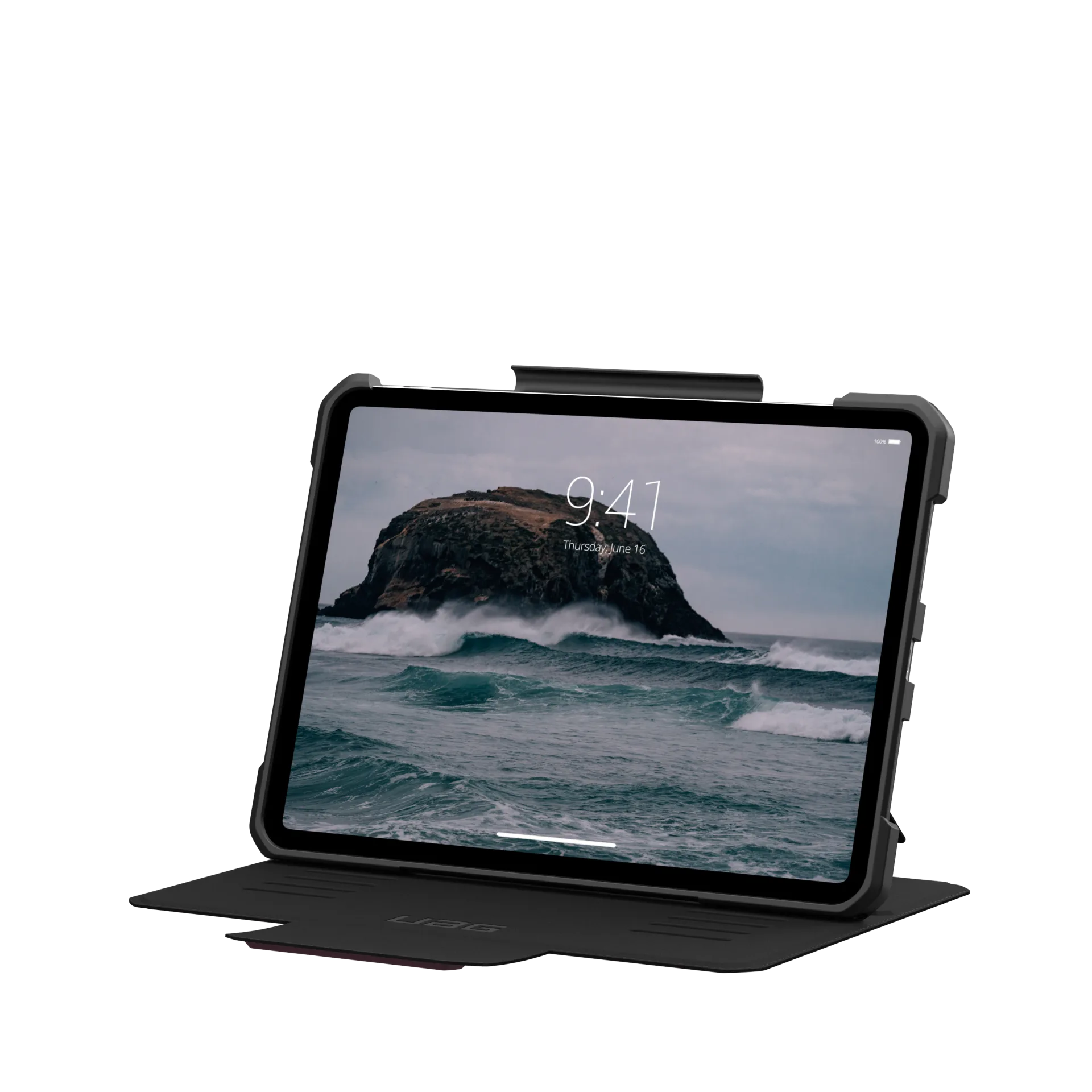 UAG Metropolis SE Folio Rugged Case iPad Pro 11 M4 / M5  - Bordeaux - Image 7