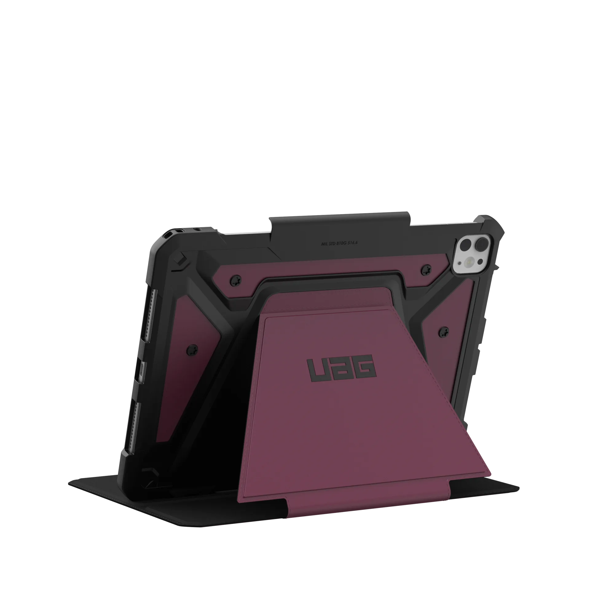 UAG Metropolis SE Folio Rugged Case iPad Pro 11 M4 / M5  - Bordeaux - Image 8