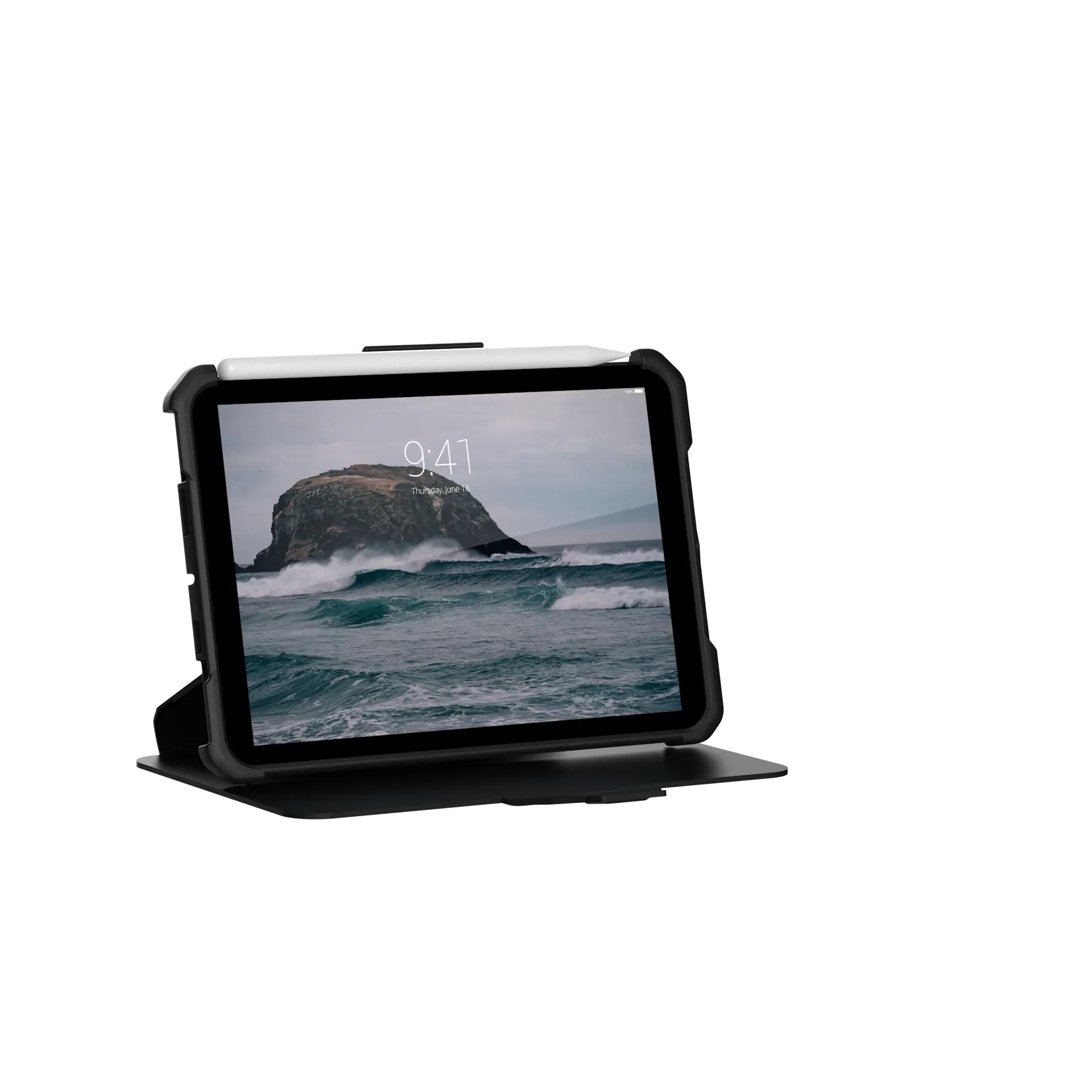 UAG Metropolis SE Rugged Folio Case for iPad Mini 6 / 7 - Black - Image 4